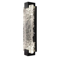 Load image into Gallery viewer, Terra 21.75" Outdoor/Indoor Wall Sconce - Hand Rubbed Black Iron with Clear Glass