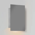 Load image into Gallery viewer, Tersus Downlight Outdoor LED Sconce - Matte Gray Finish