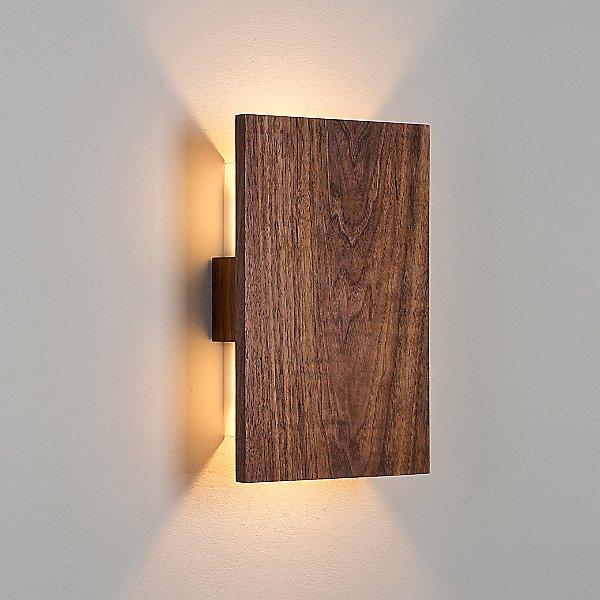 Tersus LED Wall Sconce - Walnut Finish