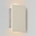 Load image into Gallery viewer, Tersus Up & Downlight Outdoor LED Sconce - White Concrete Finish