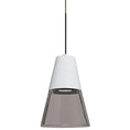 Load image into Gallery viewer, Timo 6 Mini Pendant Light Smoke/White Bronze