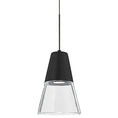 Load image into Gallery viewer, Timo 6 Mini Pendant Light Clear/Black Bronze