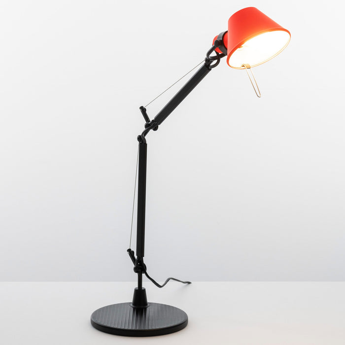 Tolomeo Micro Bicolor Desk Lamp - Red Finish