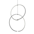 Load image into Gallery viewer, Torc LED 2 Light Pendant - Satin Black Finish