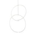 Load image into Gallery viewer, Torc LED 2 Light Pendant - Satin White Finish