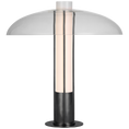 Load image into Gallery viewer, Troye Medium Table Lamp - Bronze Finish with Clear Glass Shade
