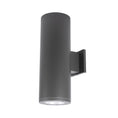 Load image into Gallery viewer, Tube Architectural 8" Double Wall Mount - Graphite Finish