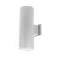 Load image into Gallery viewer, Tube Architectural 8" Double Wall Mount - White Finish
