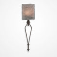 Load image into Gallery viewer, Urban Loft Angle Glass Wall Sconce - Gunmetal/Smoke Granite