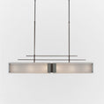 Load image into Gallery viewer, Urban Loft Parallel Linear Suspension Light - Oil Rubbed Bronze/Frosted Granite