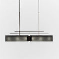 Load image into Gallery viewer, Urban Loft Parallel Linear Suspension Light - Oil Rubbed Bronze/Smoke Granite