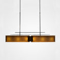 Load image into Gallery viewer, Urban Loft Parallel Linear Suspension Light - Gunmetal/Bronze Granite