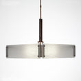 Load image into Gallery viewer, Urban Loft Square Chandelier - Oil Rubbed Bronze/Frosted Granite