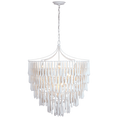 Load image into Gallery viewer, Vacarro Large Chandelier - Plaster White Finish