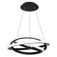 Load image into Gallery viewer, Veloce 26" LED Chandelier - Black Finish