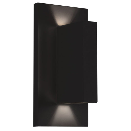 Vista LED Outdoor Wall Sconce - Black Finish