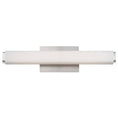 Load image into Gallery viewer, Vogue Small Bath Light - Satin Nickel Finish
