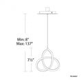 Load image into Gallery viewer, Vornado LED Mini Pendant - Diagram
