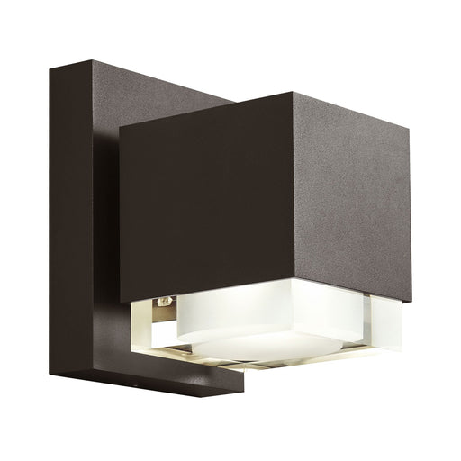 Voto 8" Outdoor LED Downlight Wall Sconce - Bronze Finish