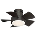 Load image into Gallery viewer, Vox 26" Flush-Mount Smart Ceiling Fan - Bronze Finish