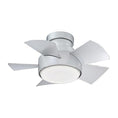 Load image into Gallery viewer, Vox 26" Flush-Mount Smart Ceiling Fan - Titanium Silver