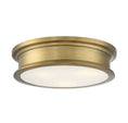 Load image into Gallery viewer, Watkins Flush Mount - Brass Finish