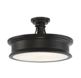Load image into Gallery viewer, Watkins Semi-Flush Mount - Bronze Finish