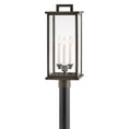 Load image into Gallery viewer, Weymouth Outdoor Post Mount - Oil Rubbed Bronze Finish
