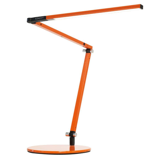 Z-Bar Mini LED Desk Lamp - Orange Finish