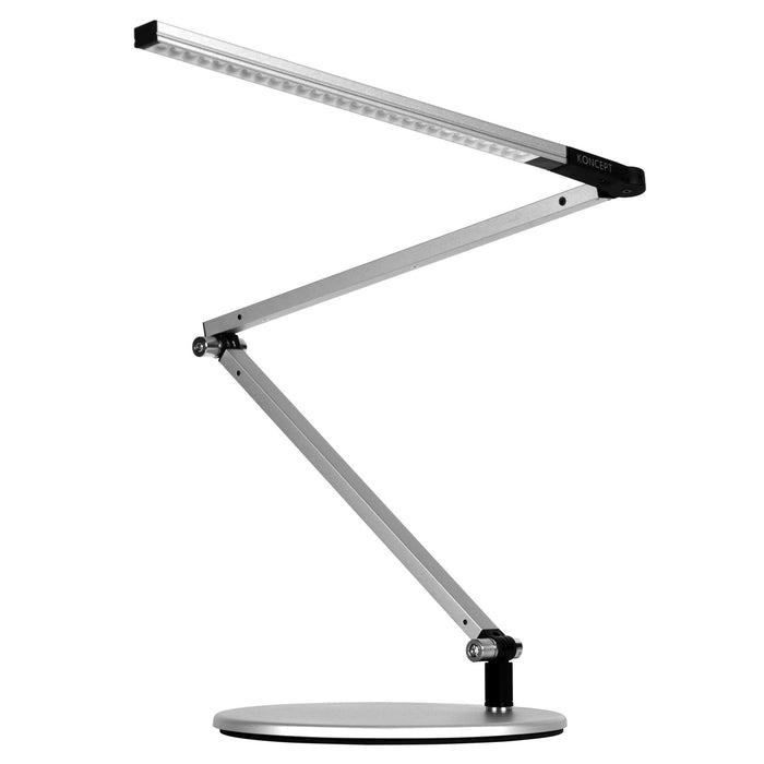 Z-Bar Mini LED Desk Lamp - Silver Finish