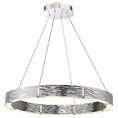 Load image into Gallery viewer, Zela 29" LED Chandelier - Polished Nickel Finish