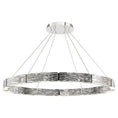 Load image into Gallery viewer, Zela 48" LED Chandelier - Polished Nickel Finish