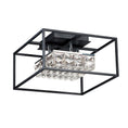 Load image into Gallery viewer, Zephyr LED Flush Mount - Black