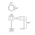 Load image into Gallery viewer, Zhe Table Lamp - Diagram