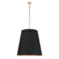 Load image into Gallery viewer, Calor 30" Pendant - Black/Vintage Brass Finish