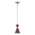 Load image into Gallery viewer, Conic Mini Pendant - Distress Koa Finish