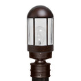 Load image into Gallery viewer, 3151 Series Outdoor Post Light - Bronze Finish Clear Glass