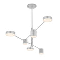 Load image into Gallery viewer, Counterpoint 6-Light LED Pendant - Satin Aluminum