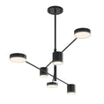 Load image into Gallery viewer, Counterpoint 6-Light LED Pendant - Satin Black