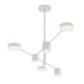 Load image into Gallery viewer, Counterpoint 6-Light LED Pendant - Satin White