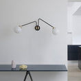 Load image into Gallery viewer, CTO Lighting Array Opal Twin Wall Sconce
