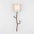 Load image into Gallery viewer, Hammerton Ironwood Twig Glass Wall Sconce