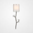 Load image into Gallery viewer, Hammerton Ironwood Twig Glass Wall Sconce