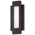 Load image into Gallery viewer, Insert Small Outdoor LED Wall Sconce - Pebble Bronze Finish