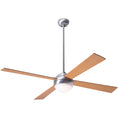 Load image into Gallery viewer, Modern Fan Co. Ball Ceiling Fan 52" - Brushed Aluminum