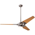 Load image into Gallery viewer, Modern Fan Co. Torsion Ceiling Fan 62" - Bright Nickel