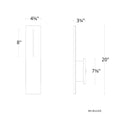 Load image into Gallery viewer, Modern Forms Aegis LED Outdoor Wall Sconce