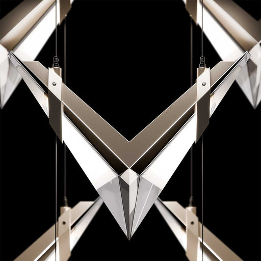 BLADE 62"W Rectangular Pendant by Fine Art Lamps
