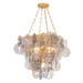 Aran Chandelier by Corbett Lighting - Vintage Gold Leaf Finish