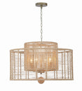 Load image into Gallery viewer, Crystorama - JAY-A5004-BS - Four Light Chandelier - Jayna - Burnished Silver
